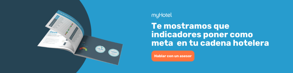 libro con indicadores y kpis de un hotel para establecer metas en el sector hotelero