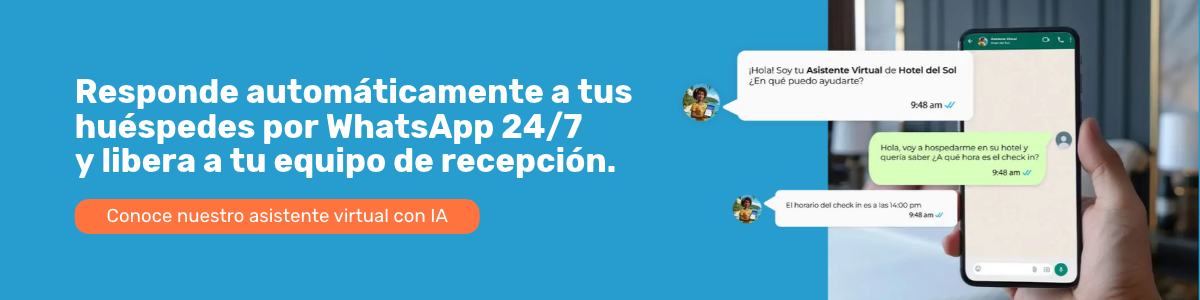 asistente virtual para hoteles