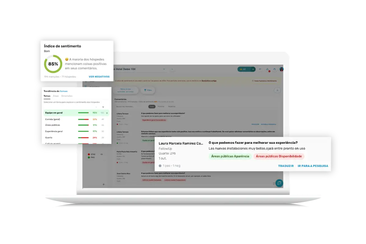 Análise de avaliações com inteligência artificial