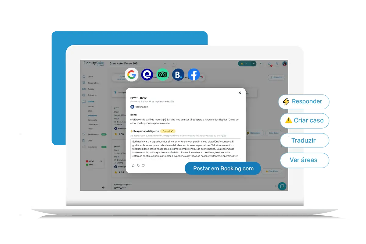 Respostas automáticas com inteligência artificial